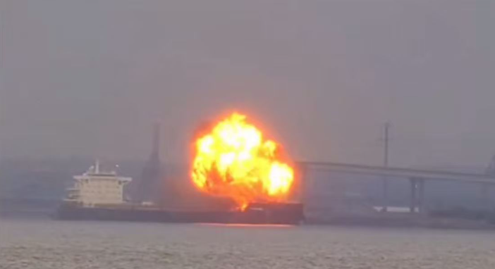 Main Channel at Baltimore Port Temporarily Closed After Coal Ship Explosion