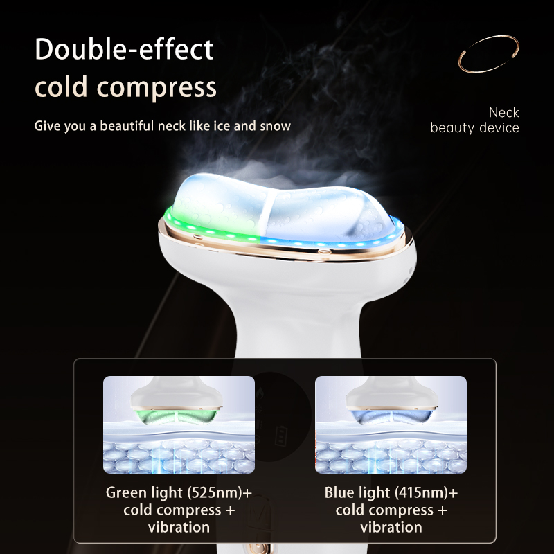 Cold & Hot Neck Beauty Instrument - Firming & Rejuvenating Neck Skin Massager