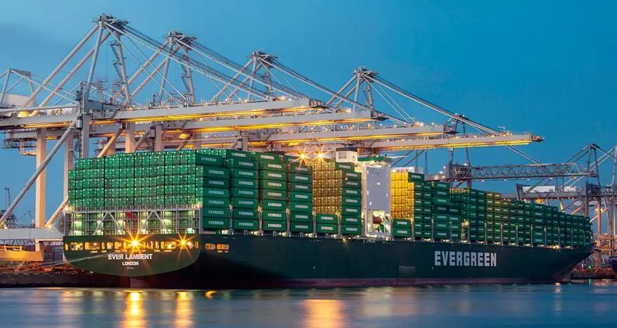 Evergreen overtakes ONE as the worlds sixth container line