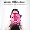 LED Black Beauty Mask - Photon Skin Rejuvenation for Acne, Wrinkles & Skin Repair