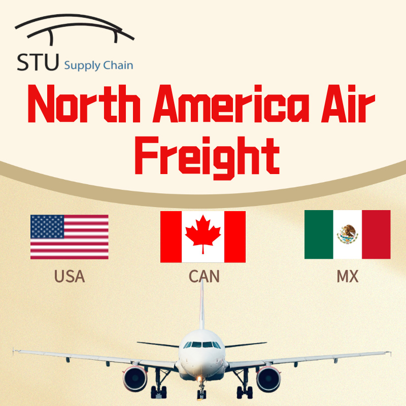 North America Air Freight: Door-to-Door Delivery with Fast Customs Clearance
