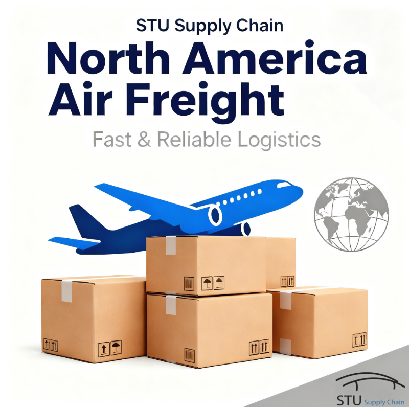 North America Air Freight: Door-to-Door Delivery with Fast Customs Clearance