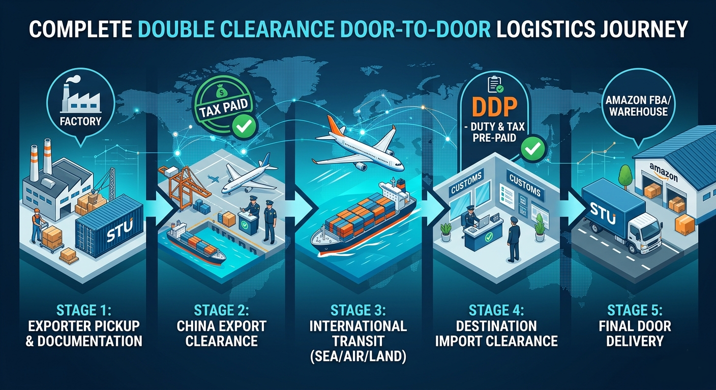 double-clearance-door-to-door-logistics-process-flow