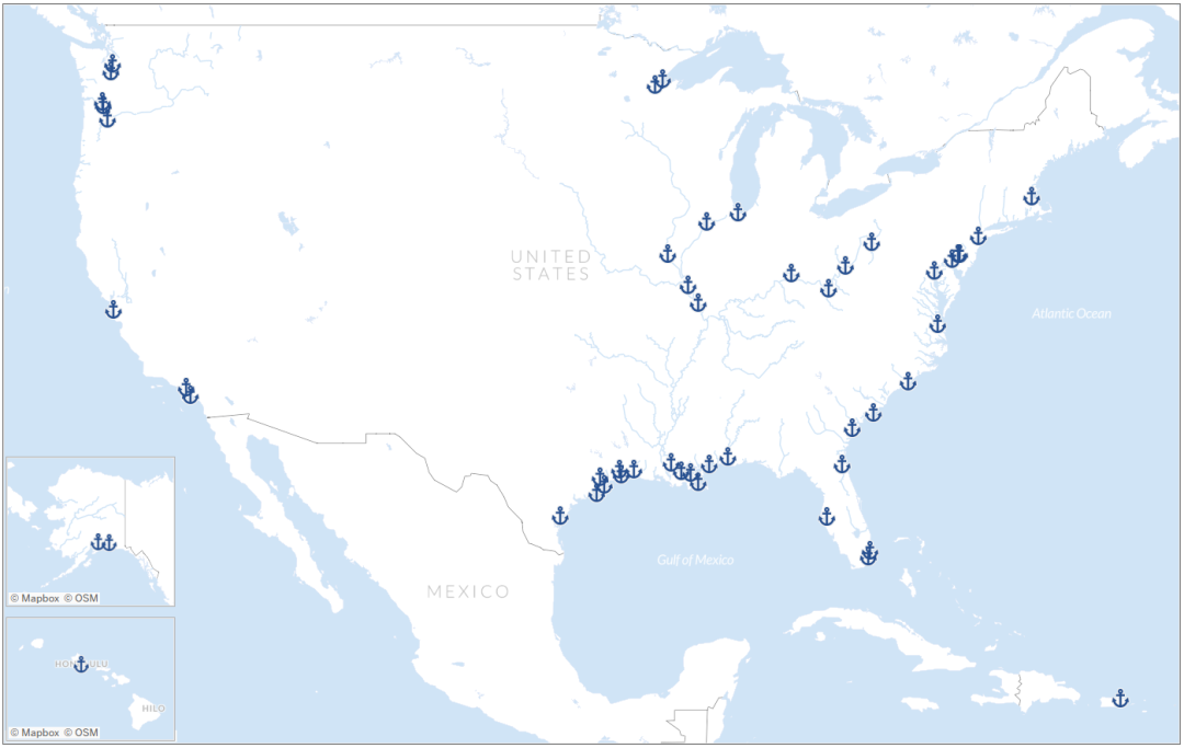 Overview of U.S. Ports and China-USA Shipping