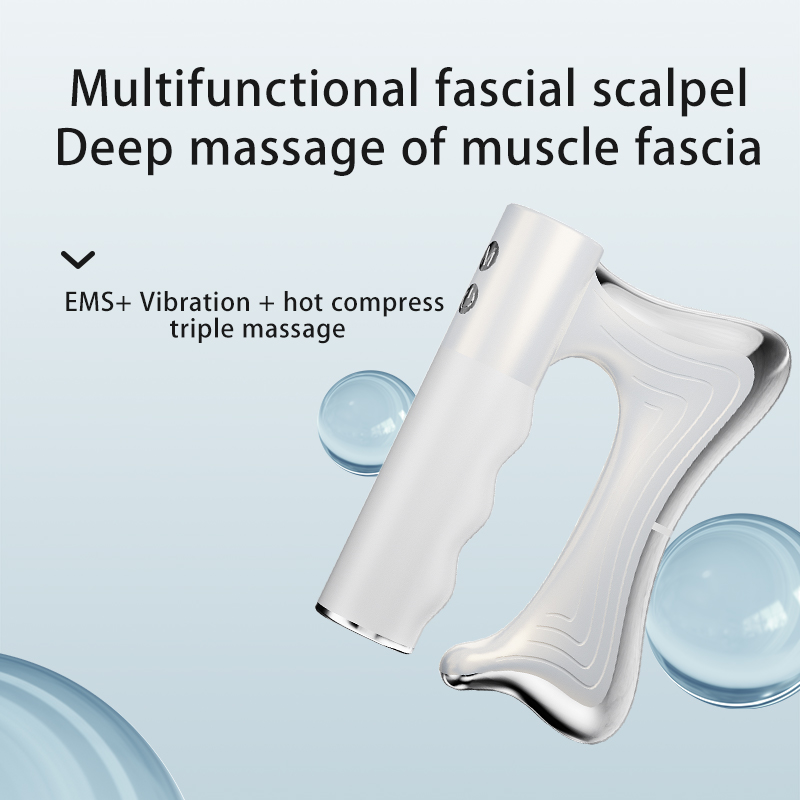 Ergonomic Facial Knife - Full-body Massage Tool for Face, Neck, Back & More