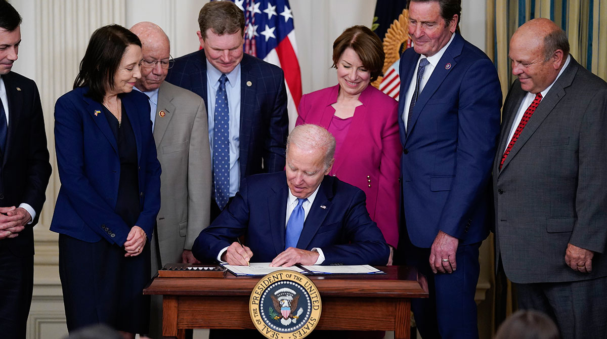 Biden Signs The Ocean Shipping Reform Act of 2022