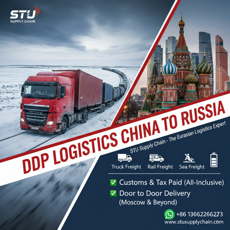 DDP Shipping China to Russia | Rail, Truck & Sea Door to Door | STU ...