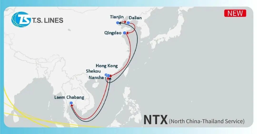 TS Lines NTX service