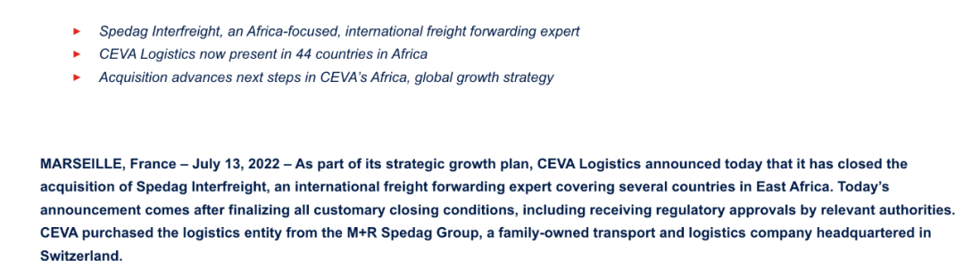 Ceva Logistics snaps up Spedag Interfreight-2