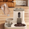 2-in-1 Automatic Pet Feeder & Water Dispenser - Self-Refilling for Cats Dogs