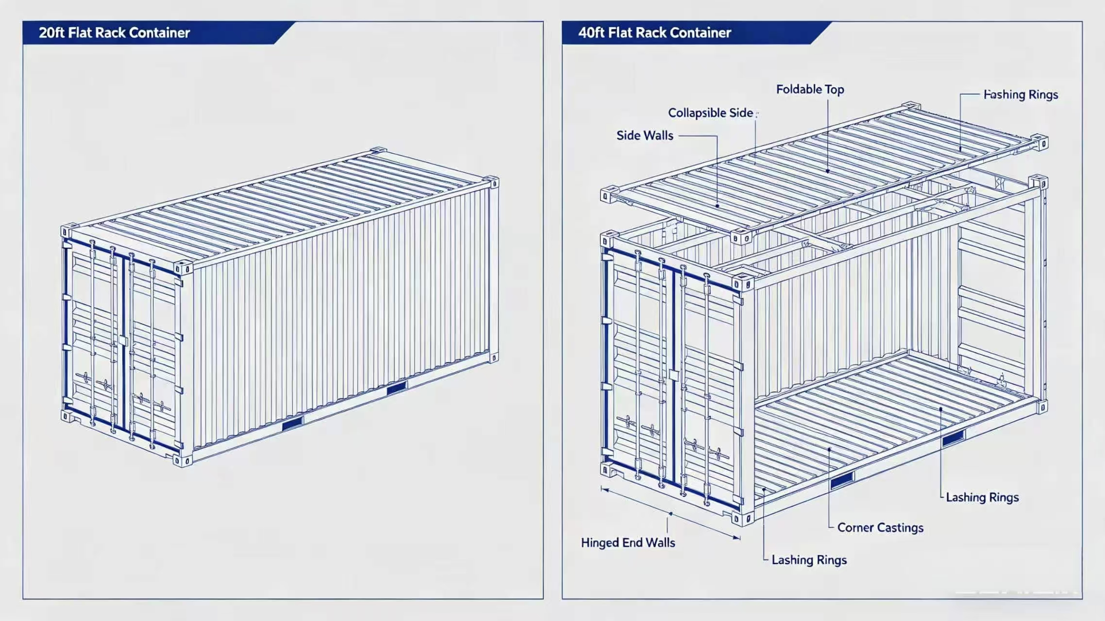 Flat Rack Container