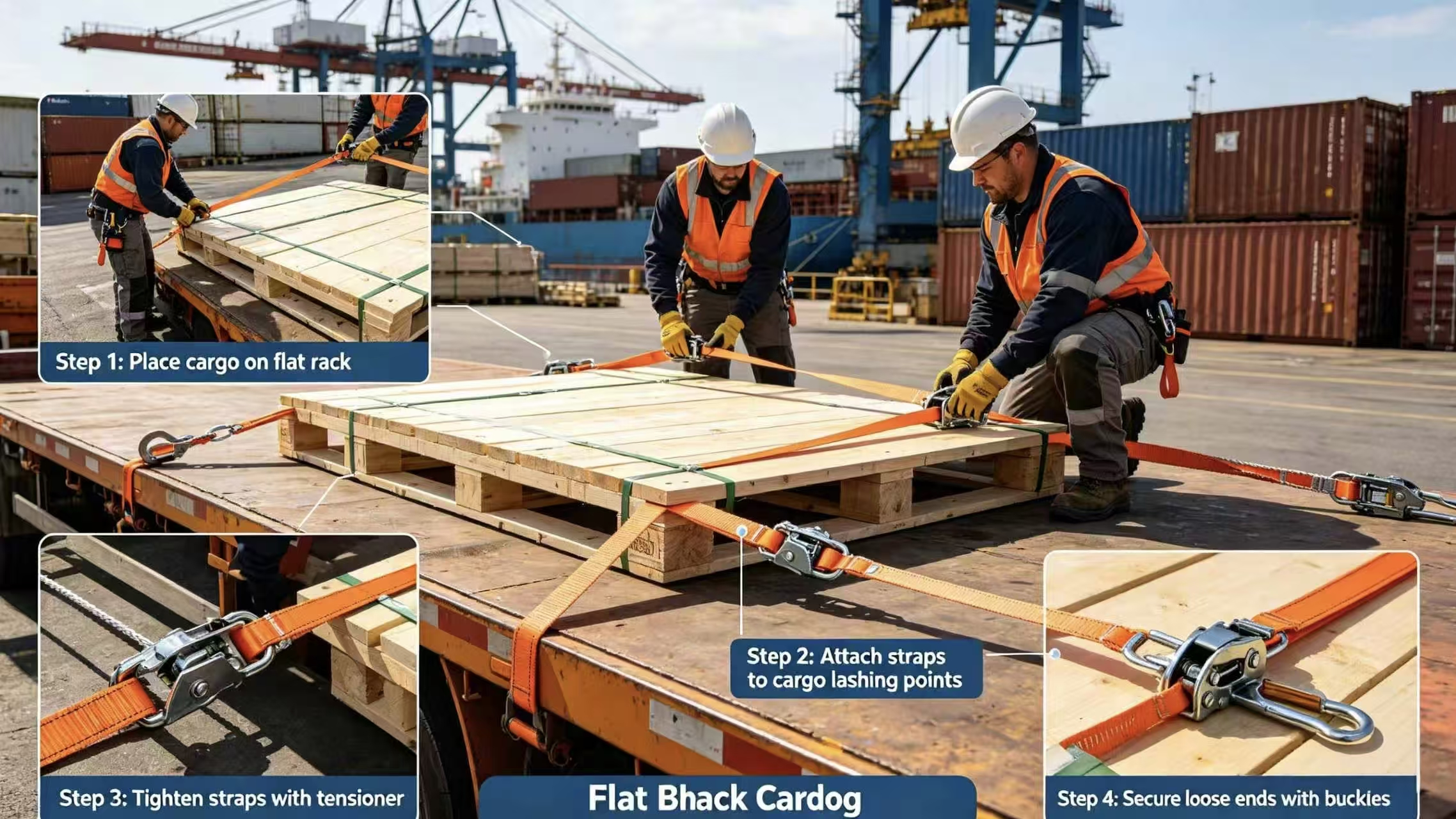 Flat Rack Cargo Loading & Securing