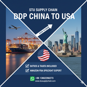 DDP shipping from China to USA door to door service by STU Supply Chain