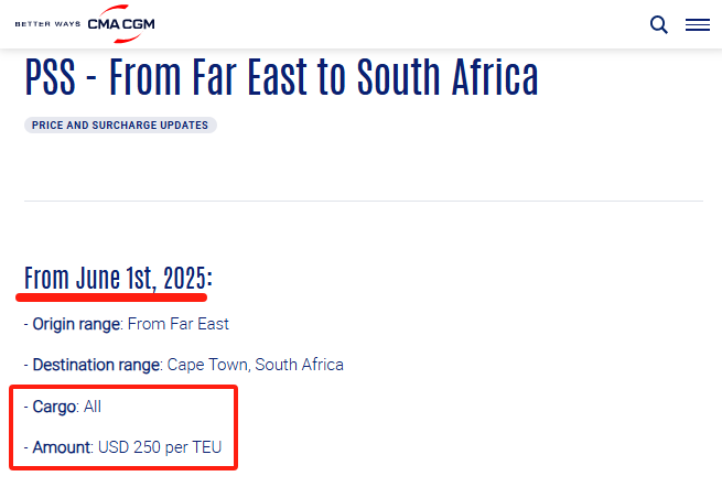 From Far East to South Africa