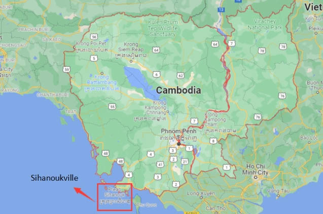 Ports in Southeast Asia-Cambodia