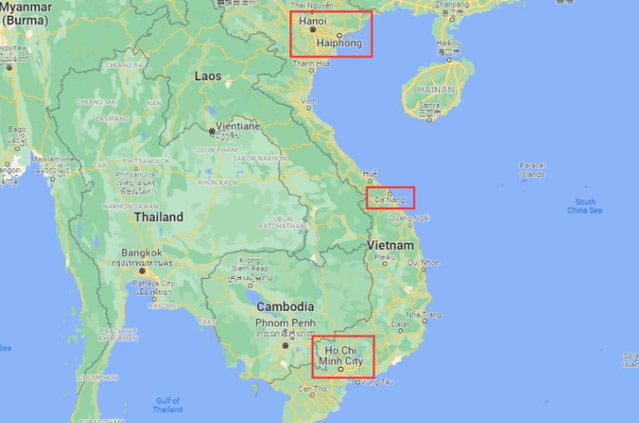 Ports in Southeast Asia-Vietnam