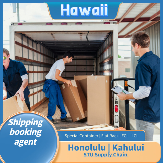 To Hawaii Sea Freight Safety Fast Ship Container LCL FCL Shipping Agent from China to USA Door to Door