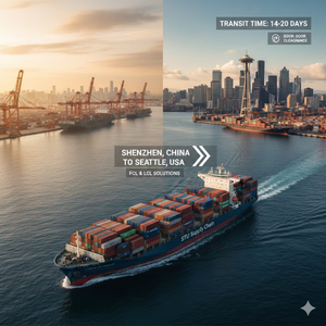 Sea Freight from Shenzhen to Seattle | FCL & LCL Shipping Services - STU Supply Chain