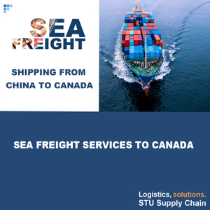 STU Supply Chain DDP shipping services from China to Canada: 100% Tax Included, Licensed NVOCC, No Hidden Fees, and Fast Customs Clearance.