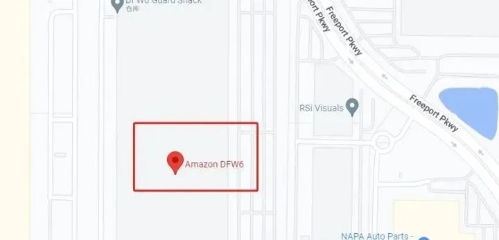U.S. East Coast Amazon FBA Warehouse Locations-DFW6