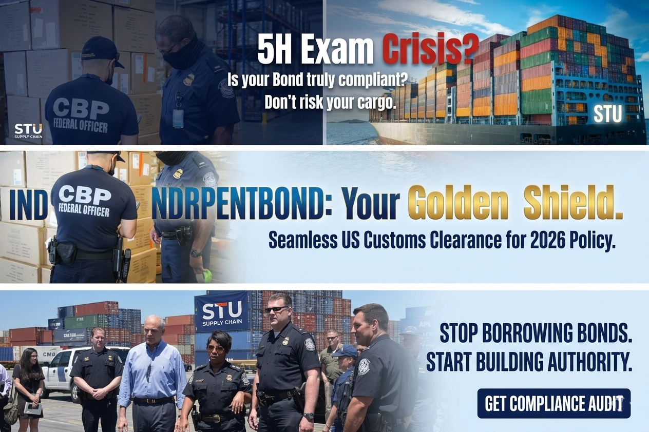 US Customs 5H inspection and Bond compliance audit