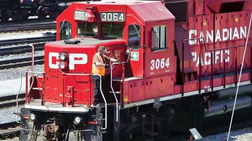 Canada's CP Rail Workers On Strike, Freight Transportation is Paralyzed