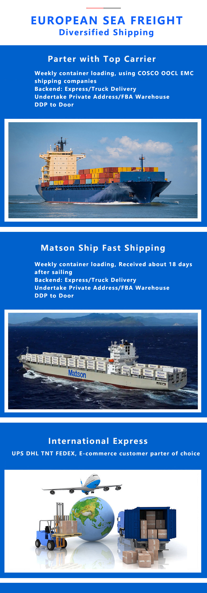 European sea freight