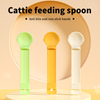 Cat Treat Spoon Feeder - Silicone Pet Treat Dispenser for Cat Sticks