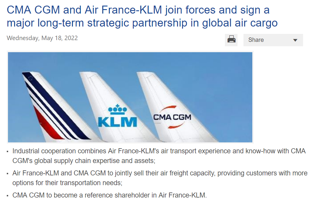 CMA CGM & Air France-KLM Sign Partnership in Air Cargo_3