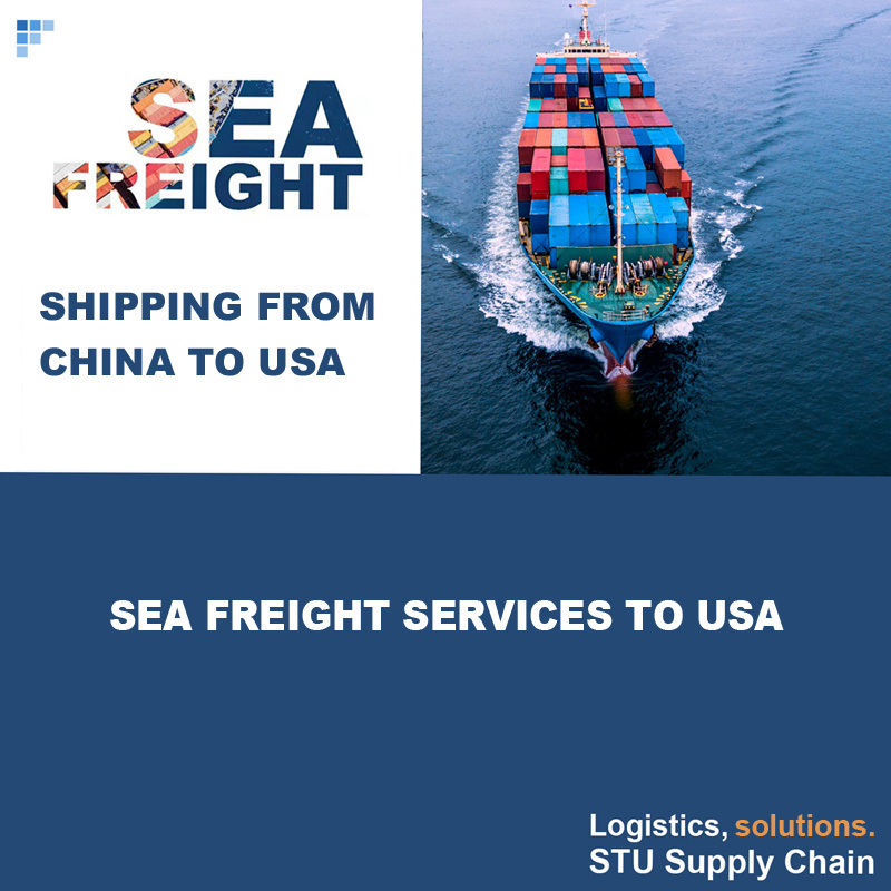 Sea Freight from China to USA | LCL Shipping | FCL Shipment | Door to Door Delivery