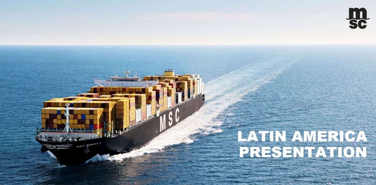 MSC's Service for Asia-Latin America Routes