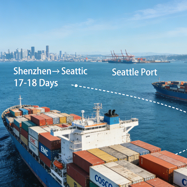 Shipping from Shenzhen to Seattle: 17-18 Days Transit Time & Rates Guide