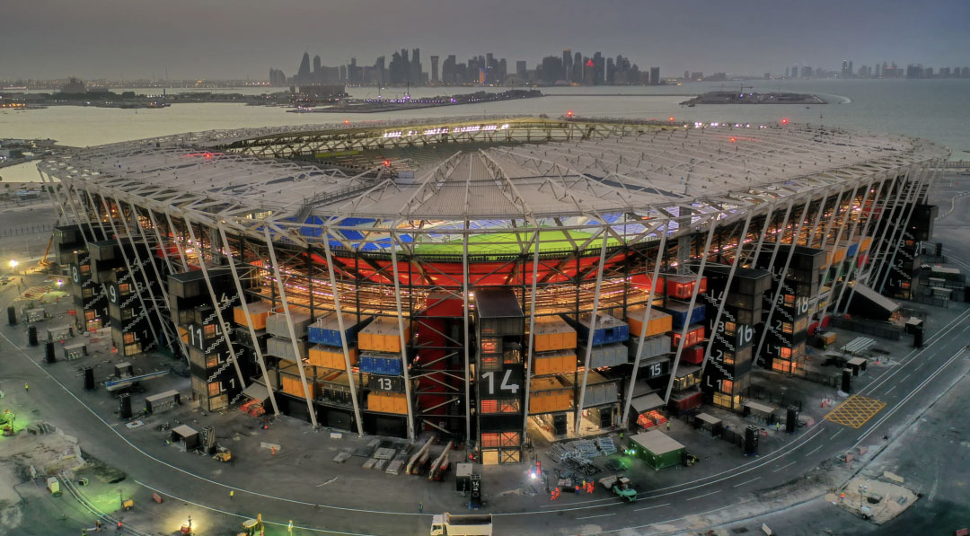 Stadium 974 - Qatar Shipping Container Stadium - FIFA 2022