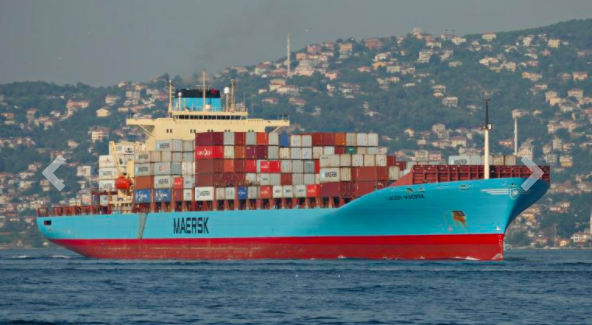 A Maersk Container Ship Collided with a Ro-Ro Ship! Voyage Interrupted! Suspected Lost Container.