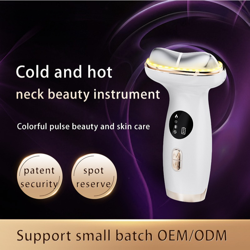 Cold & Hot Neck Beauty Instrument - Firming & Rejuvenating Neck Skin Massager