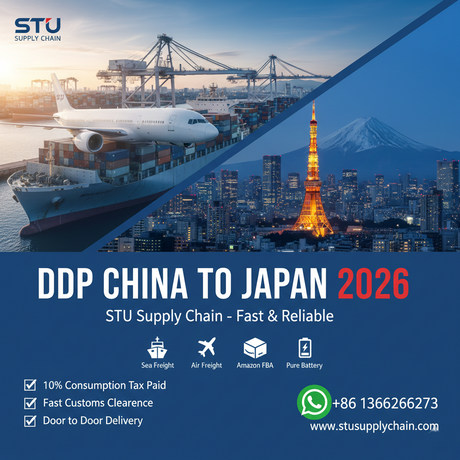 DDP Shipping China to Japan | Fast Air & Sea Door to Door | STU Supply ...