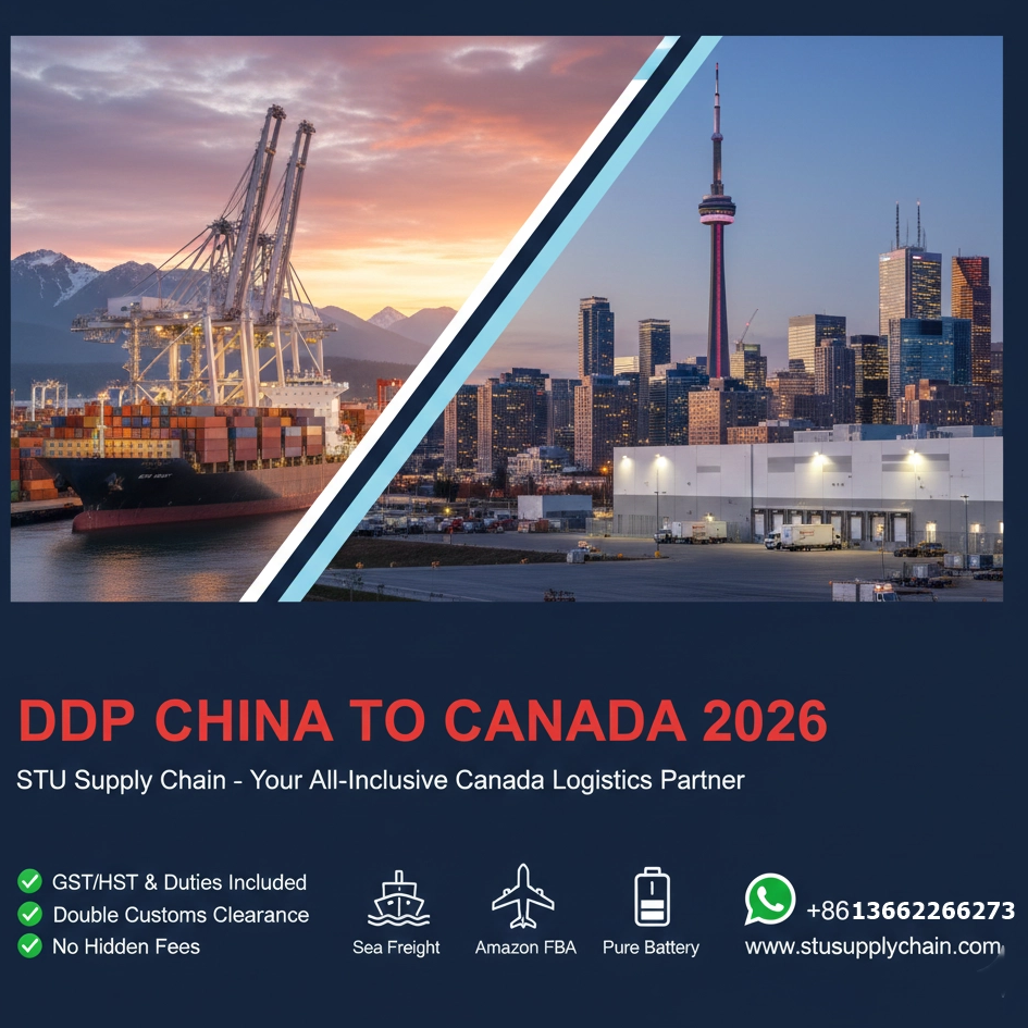 Guangzhou to Vancouver Sea Freight Forwarder |China DDP Door to Door Shipping Service Canada