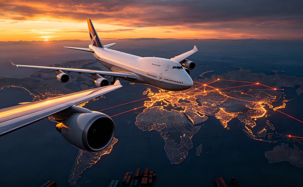 Gulf airspace closure causes air cargo capacity shortage