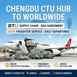China To South Africa Air Freight Forwarder DDP Shipping Service Johannesburg Cape Town Durban Cargo A330F Logistics