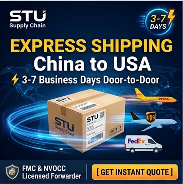 Express Shipping Rates China to USA (3-7 Days DDP)
