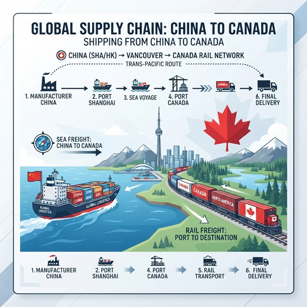 China To Canada Shipping in 2026: The Complete DDP, CBSA & CARM Guide. 