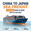 STU Supply Chain Professional Sea Freight from China to Japan with 6-10 Days DDP Door to Door Delivery Service